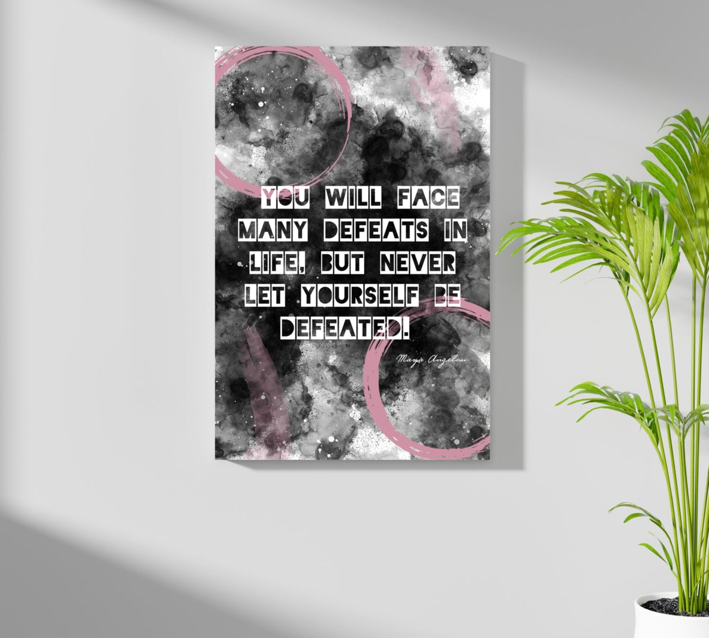 Angelou Aluminum Print