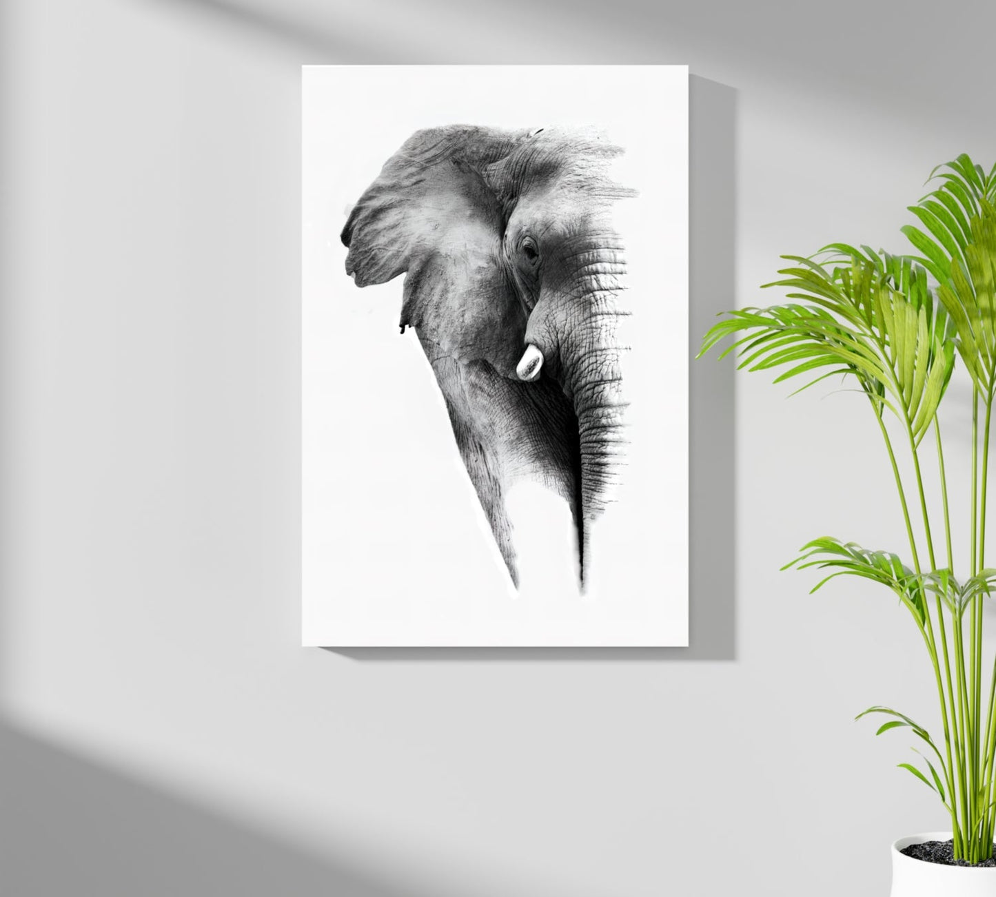Elephant Aluminum Print
