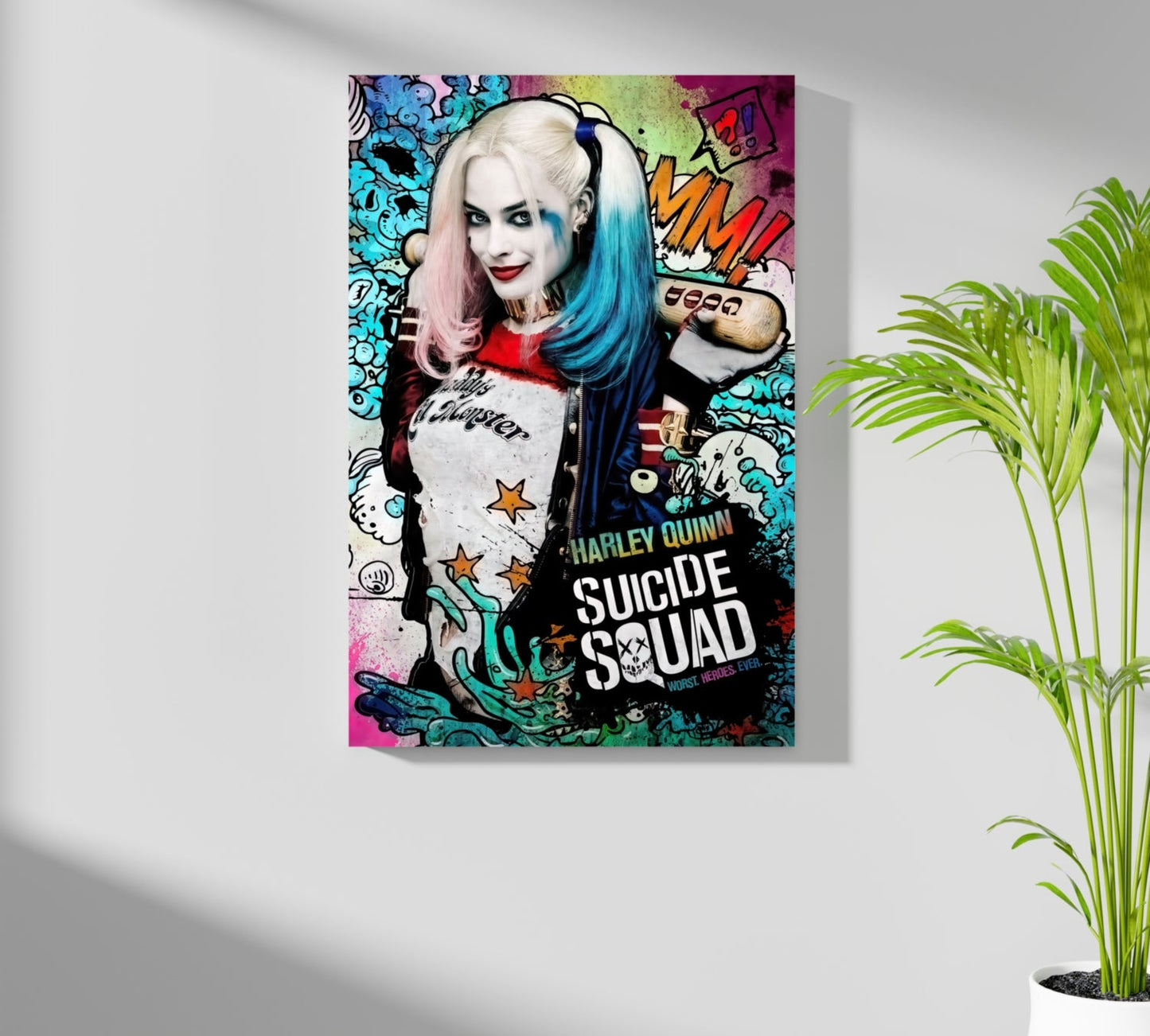 Harley Quinn Aluminum Print
