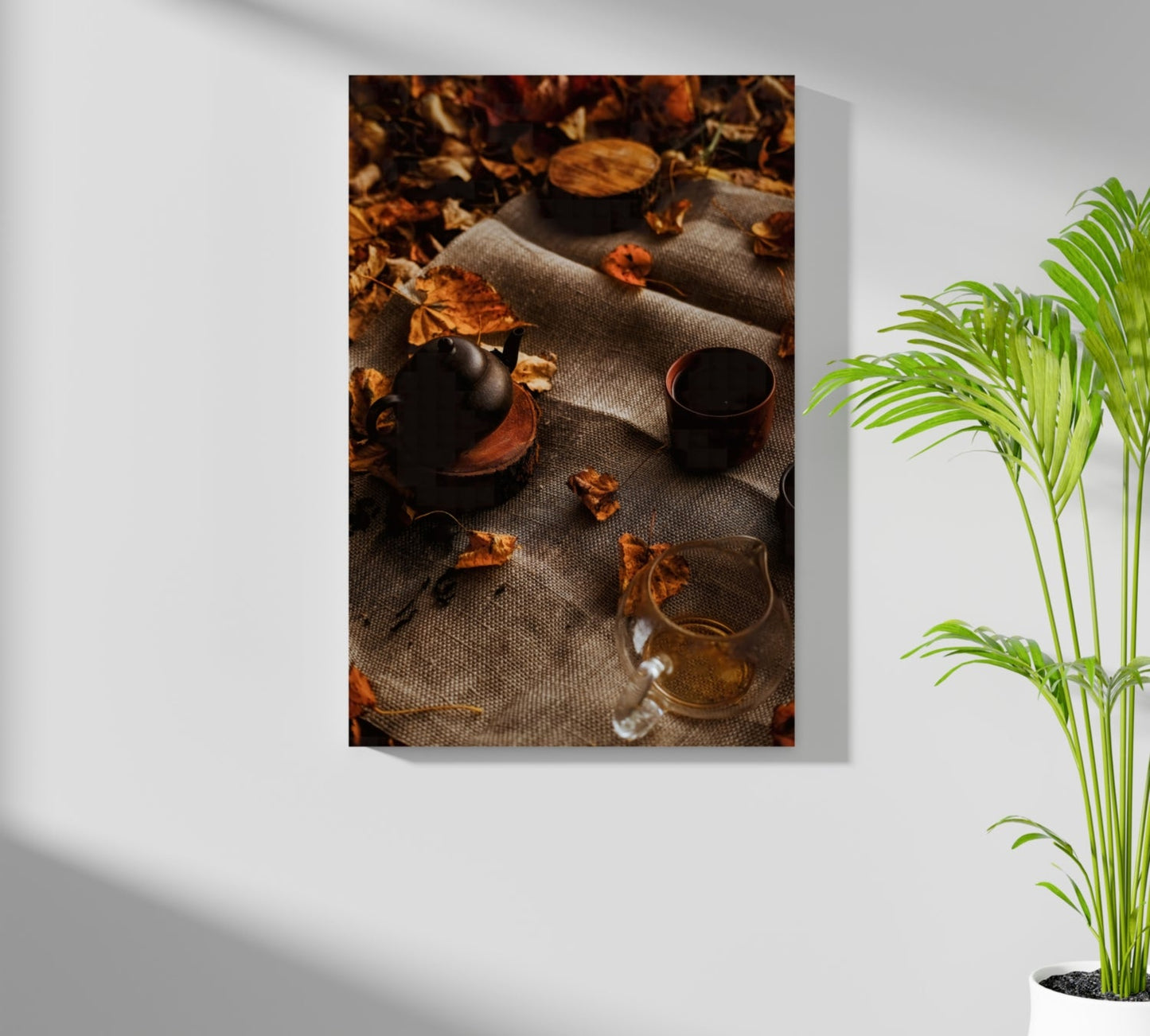 A Cup Of Tea Aluminum Print