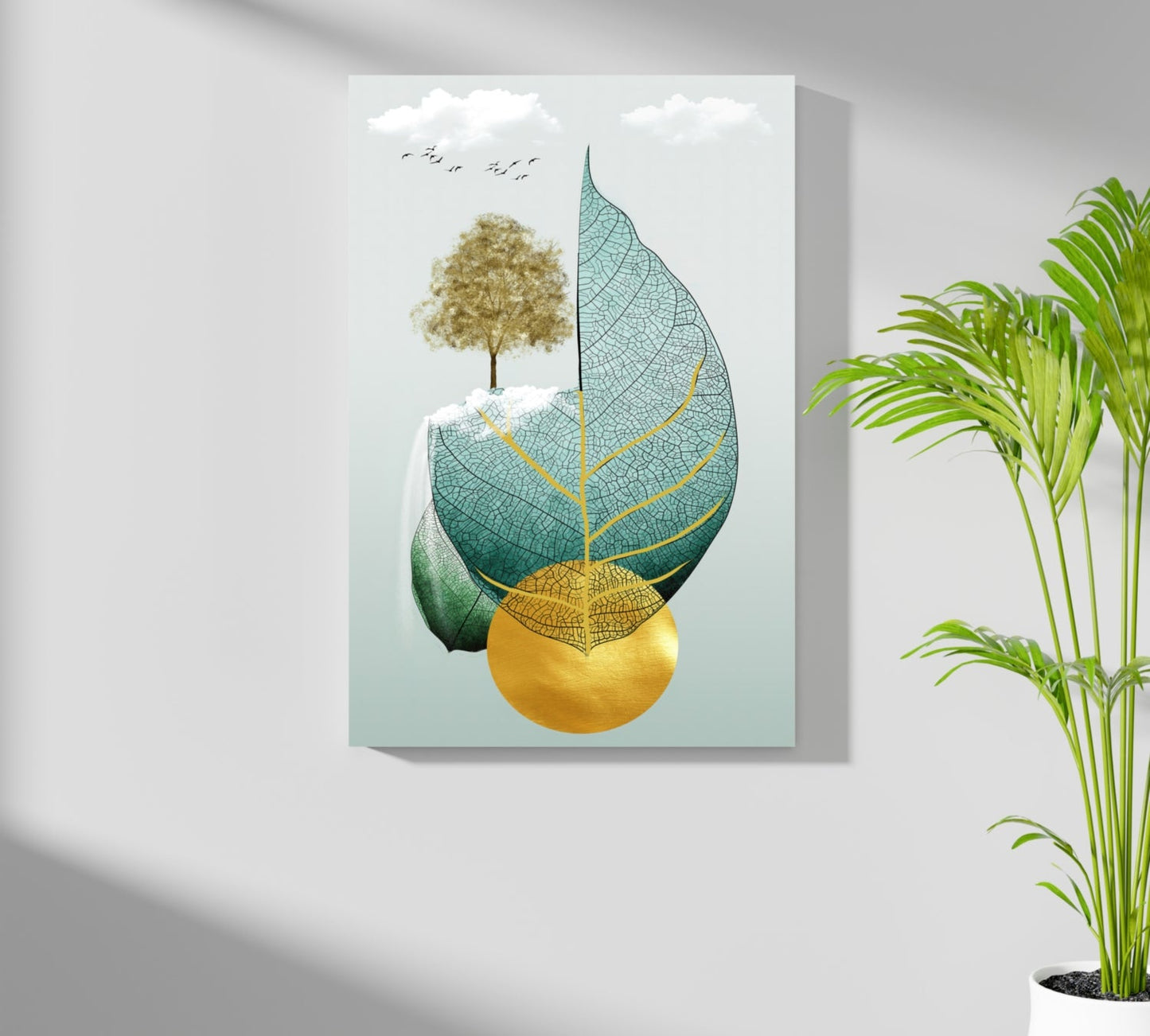 From Seed to Tree Aluminum Print