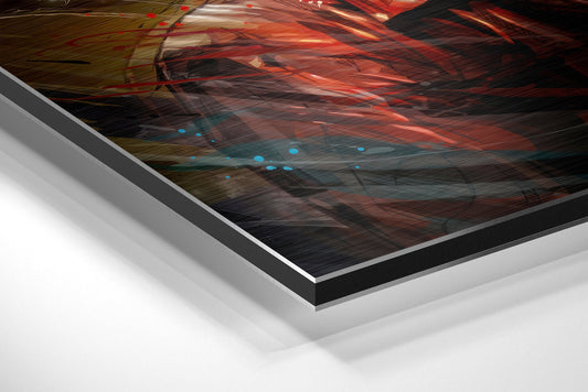 Tyler Durden Brushed Aluminium Dibond Wall Art