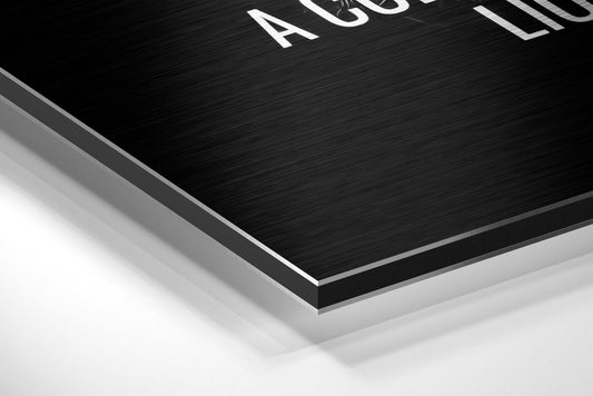 Never Brushed Aluminium Dibond Wall Art