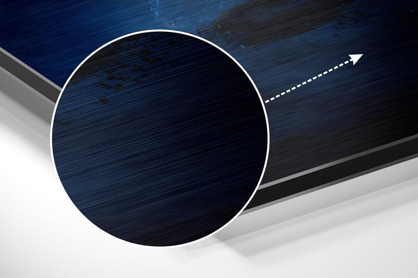 American Football Brushed Aluminum Dibond Wall Art