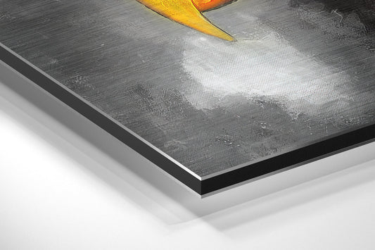 Eagle Brushed Aluminium Dibond Wall Art