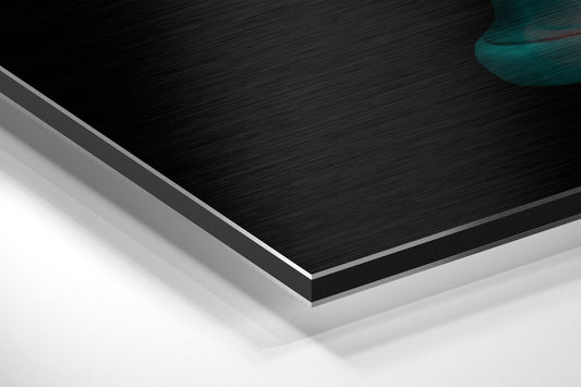 Blurry Statue Brushed Aluminium Dibond Wall Art