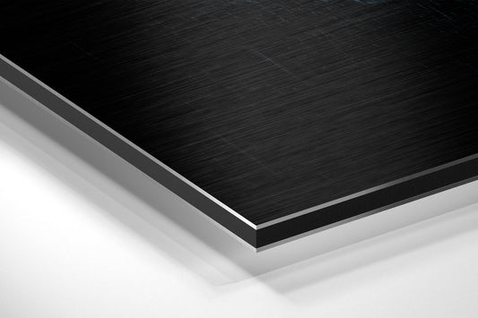 Stay in the Loop Brushed Aluminium Dibond Wall Art