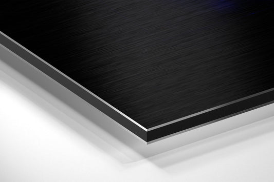Make Coffee Brushed Aluminium Dibond Wall Art