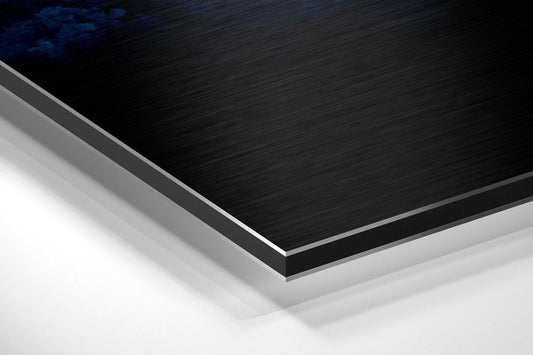 Space Brushed Aluminium Dibond Wall Art