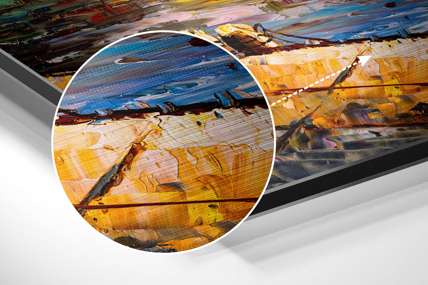 Boats Brushed Aluminium Dibond Wall Art