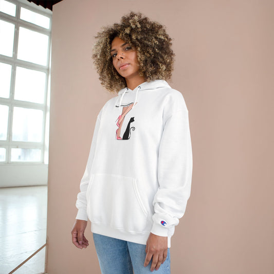 Chic Cat Lady Legs Hoodie