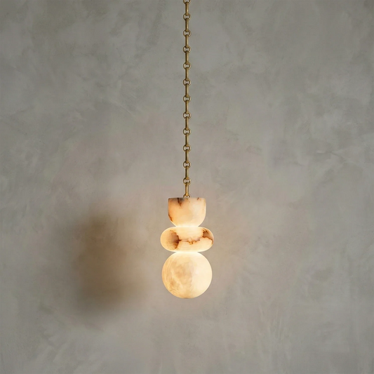 Lykka Alabaster Cluster Chandelier