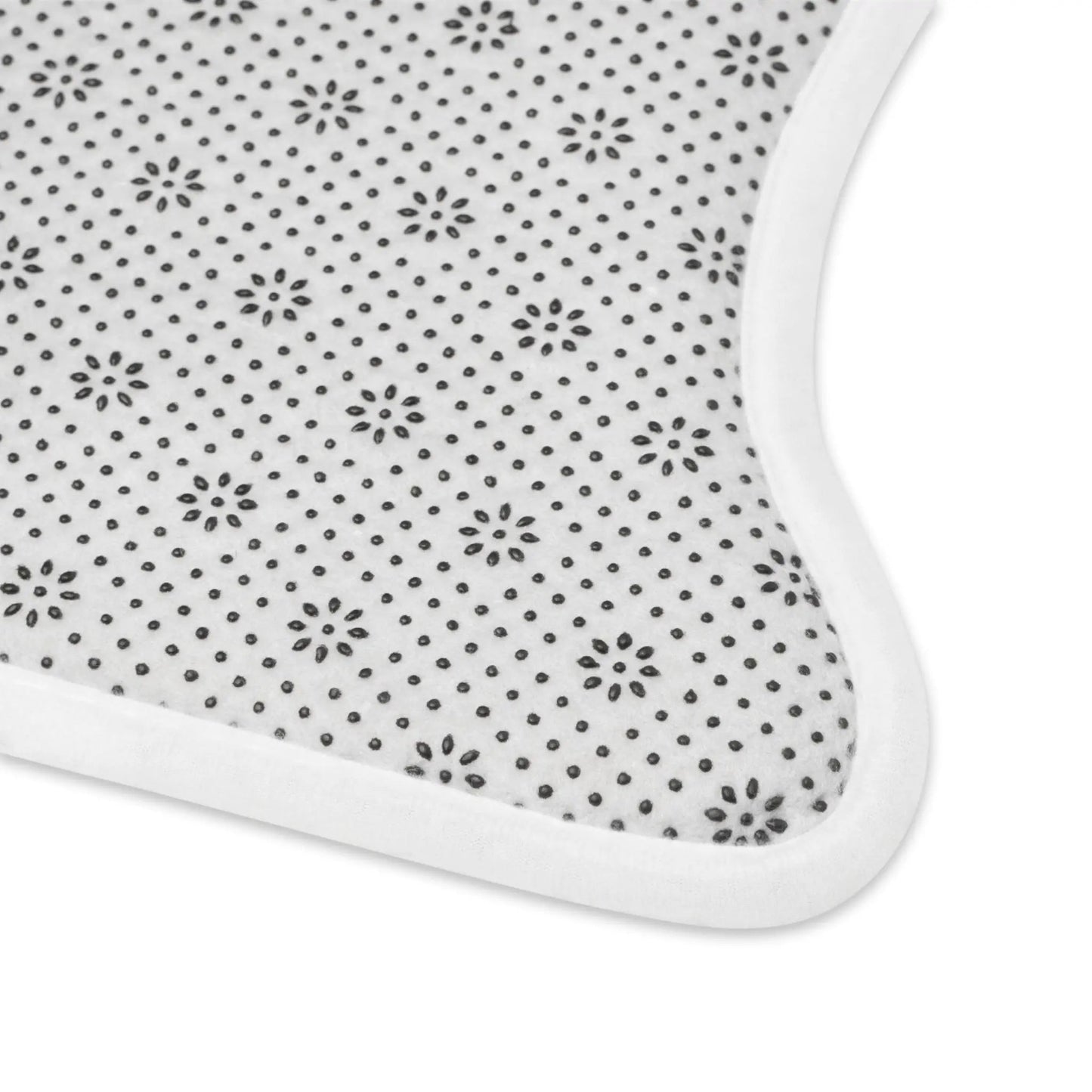 Cute Paw Print Pet Feeding Mat - Non-Slip Bowls Holder