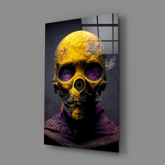 Skull Glass Art || Designers Collection