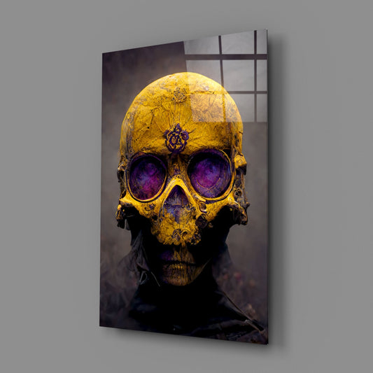 Skull Glass Art || Designers Collection