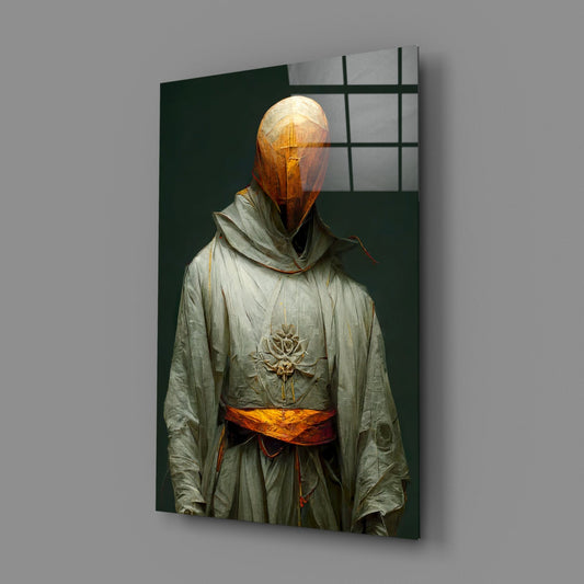 Headless Monk Glass Art || Designer Collection