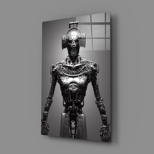 Humachine" Glass Art || Designer Collection