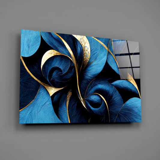 Curves Glass Art || Designers Collection