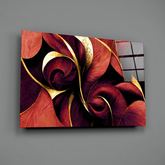Curves Glass Art || Designers Collection
