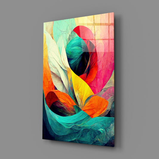 Hidden Swan Glass Wall Art || Designer Collection
