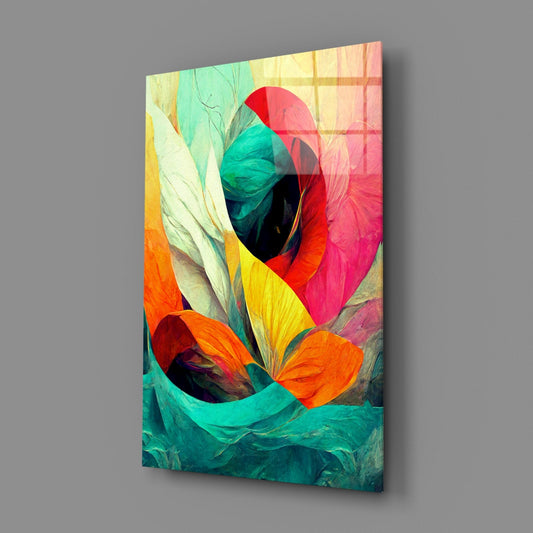 Hidden Swan Glass Wall Art || Designer Collection
