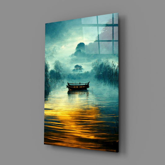 Silence Glass Wall Art || Designer Collection