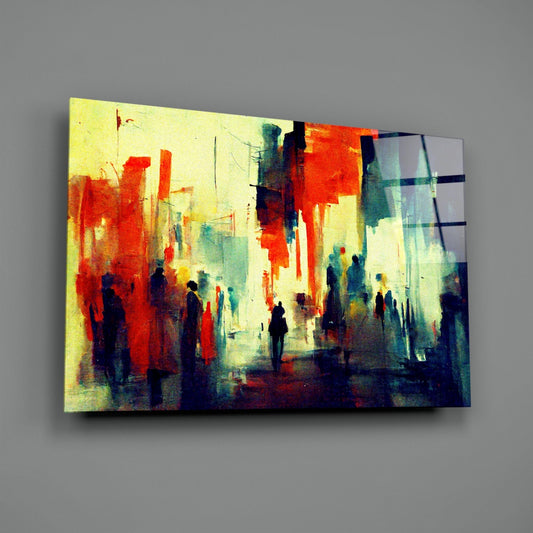 Silhouettes Glass Wall Art || Designer Collection