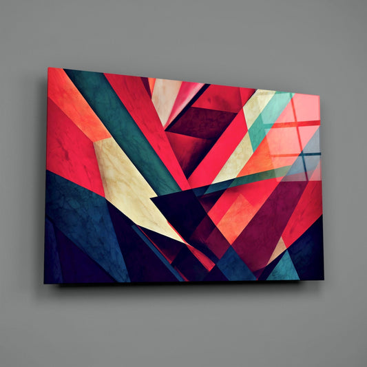 Corners Glass Wall Art || Designers Collection