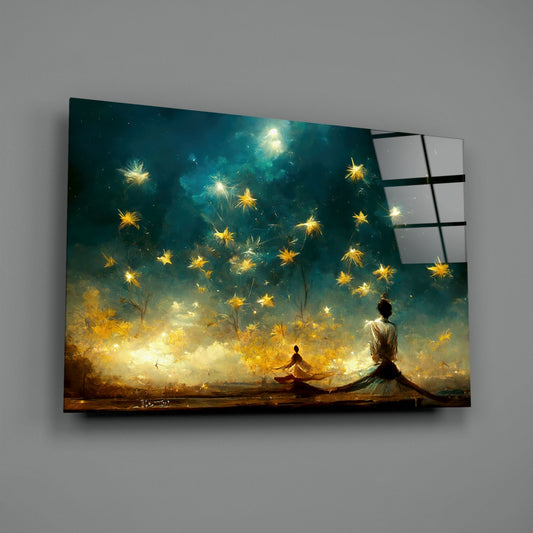 Mysticism Glass Wall Art || Designer Collection