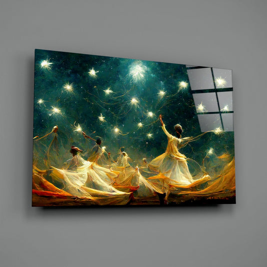 Mysticism Glass Wall Art || Designer Collection