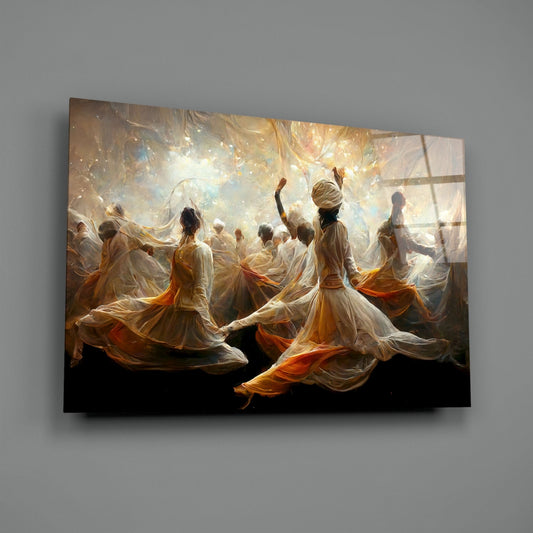 Mysticism Glass Wall Art || Designer Collection