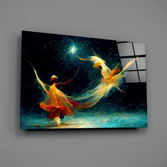 Mysticism Glass Wall Art || Designer Collection