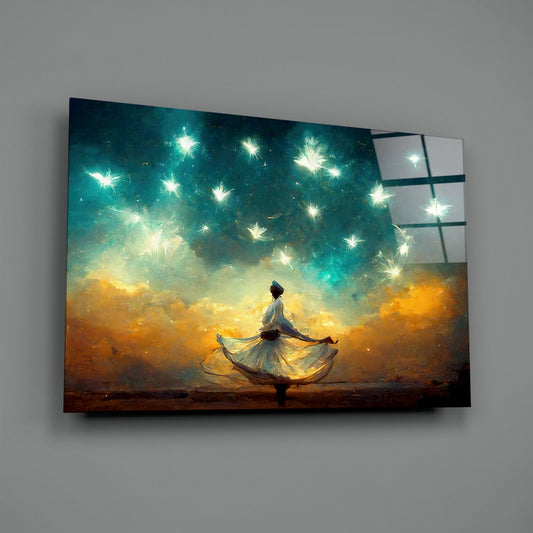 Mysticism Glass Wall Art || Designer Collection