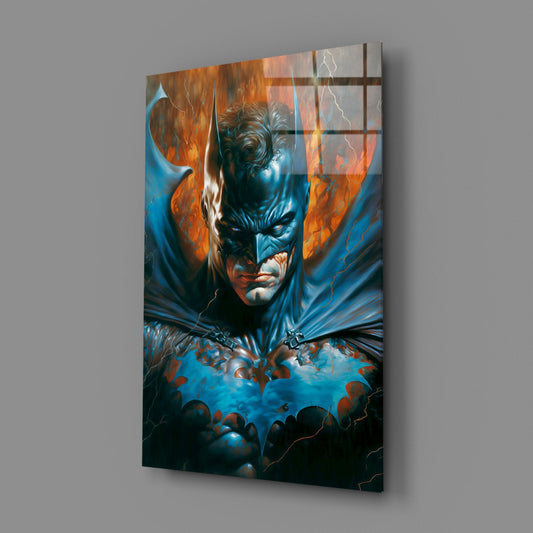 Bloody Batman Glass Wall Art || Designer Collection