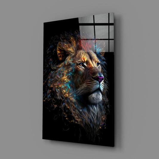 Sparkling Glory Glass Wall Art || Designer Collection