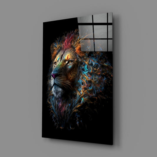 Sparkling Glory Glass Wall Art || Designer Collection