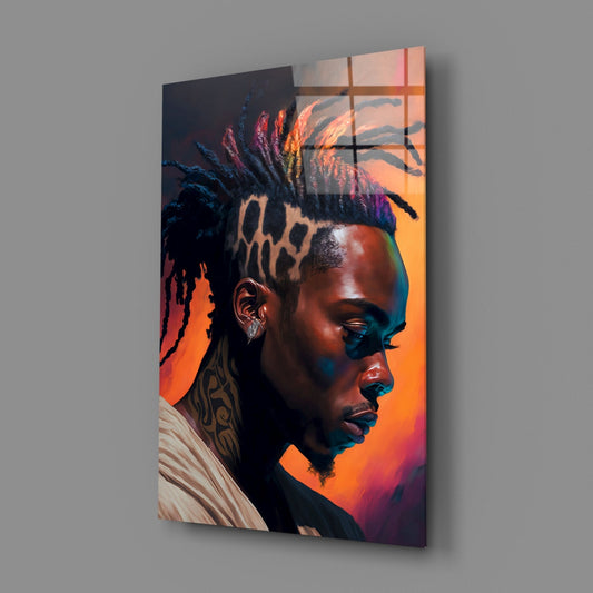 Roy Woods Glass Wall Art || Designer Collection