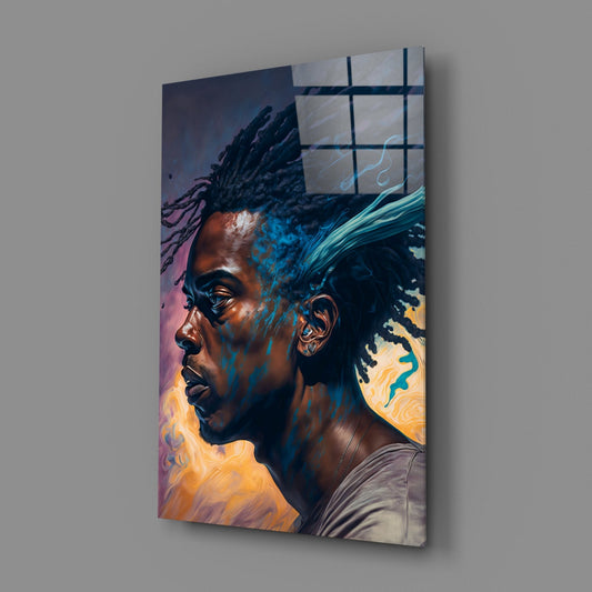 Roy Woods Glass Wall Art || Designer Collection