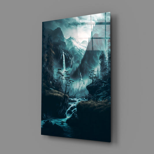 Dreamtopia Glass Wall Art || Designers Collection