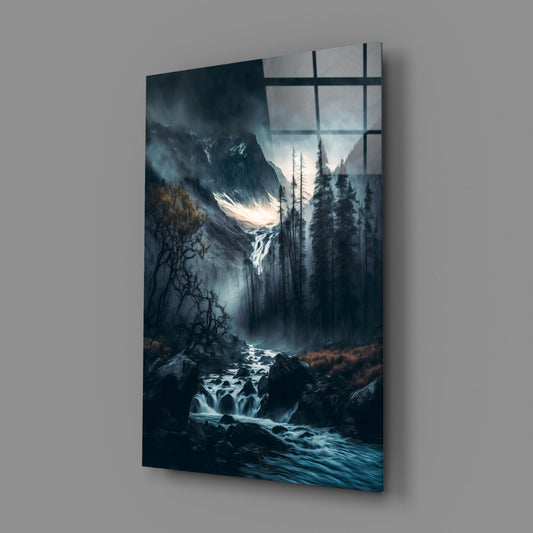 Dreamtopia Glass Wall Art || Designers Collection