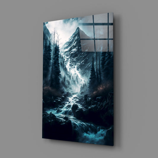 Dreamtopia Glass Wall Art || Designers Collection