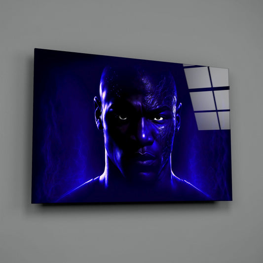 Iconic Michael Jordan Glass Wall Art || Designer Collection