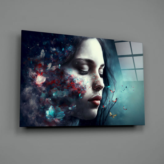 Butterfly Dreams Glass Wall Art || Designer Collection