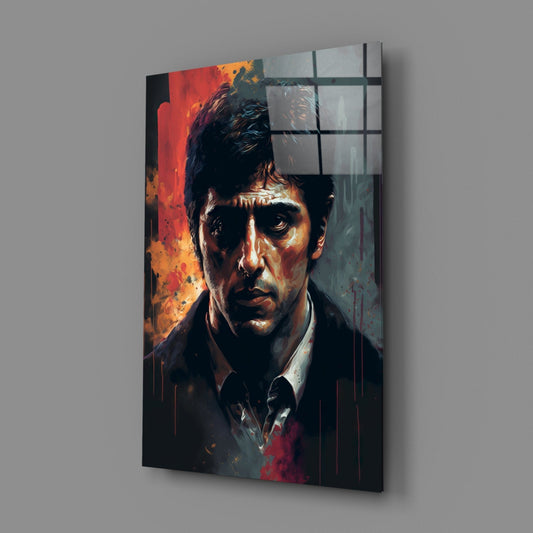 Al Pacino Glass Wall Art || Designer Collection