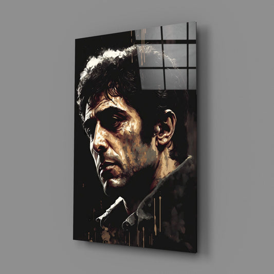Al Pacino Glass Wall Art || Designer Collection