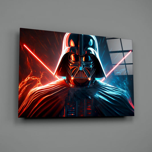 Darth Vader Glass Wall Art || Designers Collection