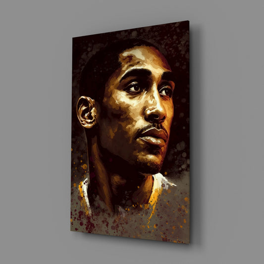 Kobe Bryant Glass Wall Art || Designer Collection