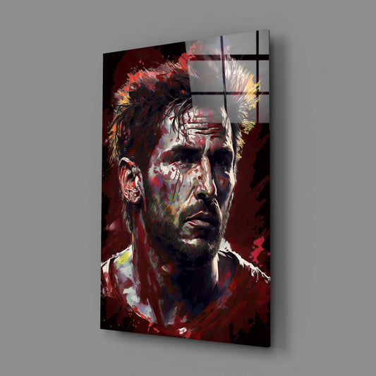 Messi Glass Wall Art || Designer Collection