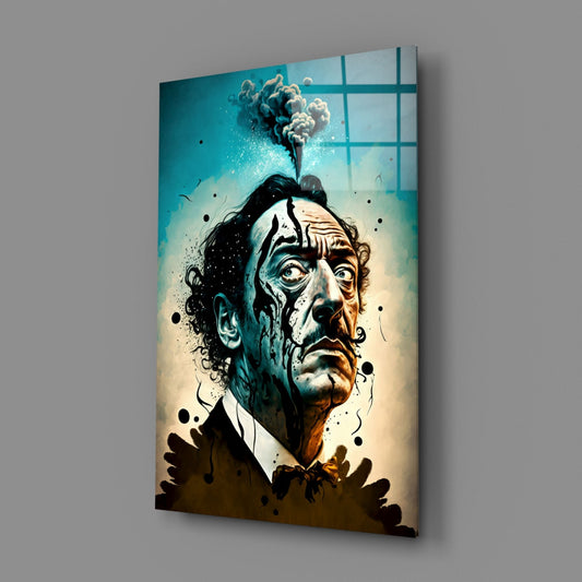 Salvador Dali Glass Wall Art || Designer Collection