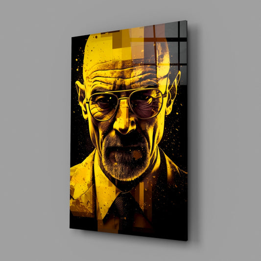 Heisenberg Glass Wall Art || Designer Collection
